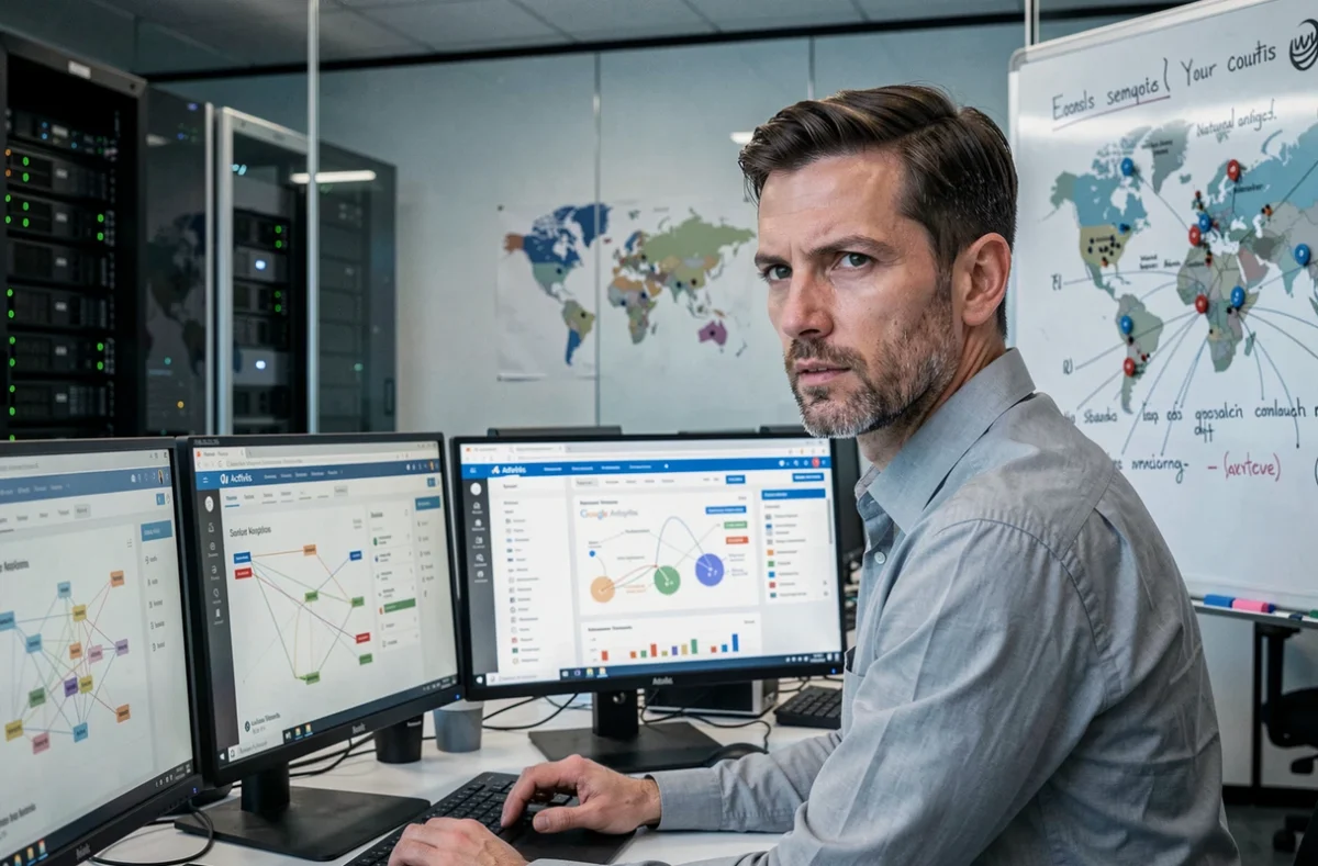 Analyste SEO sémantique et data chez Activis à Mulhouse travaillant sur des outils de cartographie de mots-clés et d'analytique