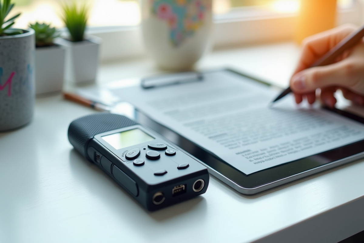 transcription audio